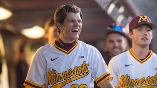 Gopher Baseball  Ike Mezzenga Sophomore Highlights [upl. by Faun]