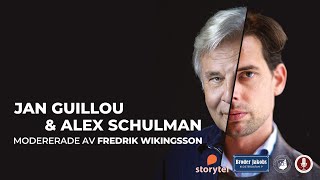 Jan Guillou och Alex Schulman modererade av Fredrik Wikingsson [upl. by Sidwohl702]