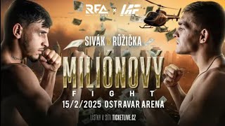 Václav Sivák vs TadeášquotMawarquotRůžička Milionový Zápas Song 1522025 [upl. by Adilem164]