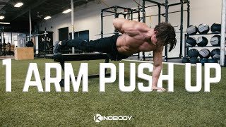 How to Do a Perfect One Arm Push Up in Four Simple Steps  Tutorial [upl. by Sima]