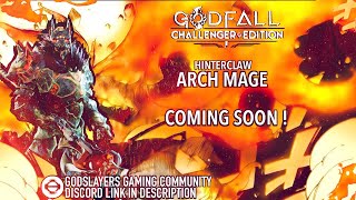 GODFALL  ARCH MAGE HINTERCLAW  BUILD PREVIEW [upl. by Lore]