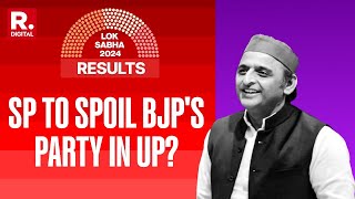 UP Election Results BJP In Trouble SP Surges In Early Trends  Lok Sabha Election Results LIVE [upl. by Carling106]