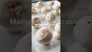 Meringue Mushrooms  madefromscratch cookies perfect for kidsparty [upl. by Groot]