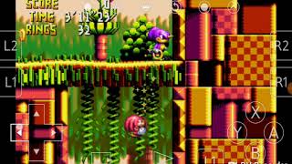 Knuckles chaotix gameplay no android [upl. by Sekyere]