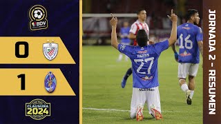 La Guaira lidera el Cuadrangular B  LigaFUTVEBancoDeVenezuela  Estudiantes vs La Guaira [upl. by Aiyt953]