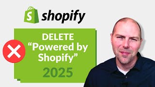 How to Remove quotPowered by Shopifyquot from Your Footer  2024 [upl. by My653]