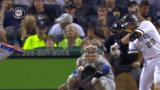 LADPIT Cervellis RBI single pulls Pirates within 1 [upl. by Letisha389]