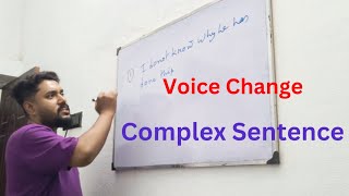 Voice Change Of Complex Sentence Build Your Concept [upl. by Tait]