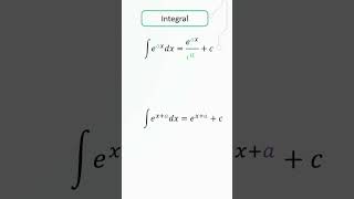 Integral da composição de uma função exponencial com função do primeiro grau [upl. by Nodgnal595]