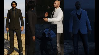 GTA V  John Wick and Andrew Tates Wedding [upl. by Atsira]