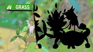 Grass Type Pokemon in the Midwest Pokemon Region [upl. by Jedd]