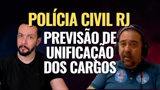 A unificação dos cargos da PCERJ  Comissário Márcio Garcia [upl. by Eirbua]