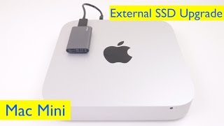 Mac Mini Upgrade SSD  External SSD Upgrade for Final Cut Pro X [upl. by Buckie]