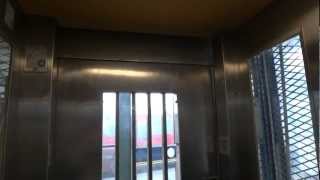 DEVE Holeless Hydraulic elevator  Danderyds Hospital Bus Station Stockholm Sweden [upl. by Moise]