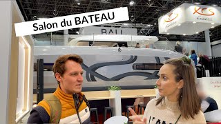 On va au salon du BATEAU pour équiper notre CATAMARAN pour notre futur TOUR du MONDE en FAMILLE [upl. by Bein]