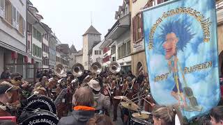 Dütschbach  Schlorggeschlüüpfer  Fastnacht Murten 2023  Apérokonzert [upl. by Yliah]