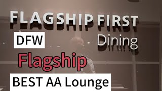 DFW American Airlines Flagship Lounge [upl. by Noxid46]