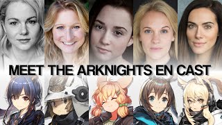 Meet The Arknights English Voice Actors  Arknights  Noisy Click [upl. by Elleirda]