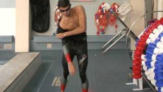 The Quickest Triathlon Transition Ever with Zone3 Wetsuits  54 seconds [upl. by Hansiain]