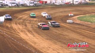 Brownstown Speedway  05242014  Pure Stock Highlights [upl. by Milty]