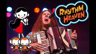 Polkarama  Weird Al  Rhythm Heaven Custom Remix [upl. by Ellehcram169]