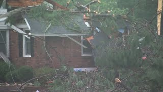 Tropical storm Debby hits Northeast after days of heavy rain in the South [upl. by Ellessig]