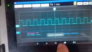 Hantek 6074be com Bateria própria conectado no PC e Scanner Vident 800Pro [upl. by Ennovihs]