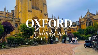 OXFORD  a gentle stroll around a beautiful and historic city in Oxfordshire [upl. by Lleral]