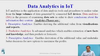 Data Acquiring Organization Processing and Analytics in IoT [upl. by Airdna587]