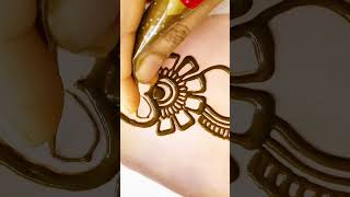 Easy to do mehndi designsimple Arabic design easy henna easy mehandi [upl. by Riley]