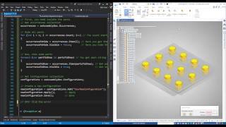 Solid Edge Macro Tutorial with C  38  Assembly  Work with configurations [upl. by Eceirehs96]