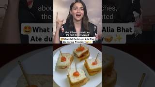 Alia Bhatt And Gal Gadot had this same craving to eat🤩🥪 aliabhatt galgadot sandwich shorts [upl. by Behrens372]