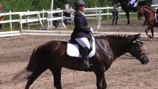 Maukonen Eija amp Kulmalan Taika  HeA Lasten joukkueohjelma  Päijänne Dressage Days 286172018 [upl. by Selina]