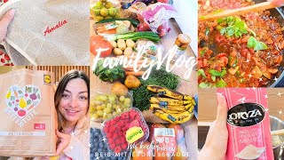 FamilyVlog • Lidl Haul so viel nur 35€🥳• kochen so mache ich Reis🍚• Alltag einer 4 Fach Mama 🩷 [upl. by Pfeffer925]