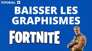 Comment baisser les graphisme sur Fortnite pour éviter les lags [upl. by Aikrehs644]