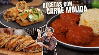 Que hacer de comer con carne molida [upl. by Ninnette]