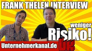 FRANK THELEN im Interview  Sein größter Fehler und wie man erfolgreiche Ideen erkennt [upl. by Annawoj]