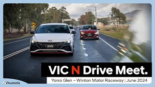 Vic N Drive Meet  Yarra Glen to Winton Motor Raceway [upl. by Nileuqcaj]