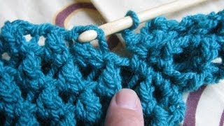 Butterfly stitch ending a round Crochet [upl. by Eifos]