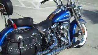 2009 HARLEYDAVIDSON FLSTC HERITAGE SOFTAIL CLASSIC [upl. by Evante203]