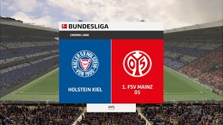 EA FC 25 PS4  Holstein Kiel VS 1 FSV Mainz 05  Bundesliga  Matchday 11  Gameplay PS4 [upl. by Jarietta]