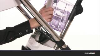 Laurastar  How to rinse your ironing systems boiler [upl. by Kubiak928]