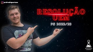 QUÍMICA UEM 202223  QUESTÃO 49 [upl. by Ennovart]