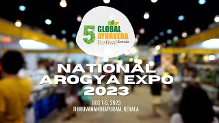 5th GAF  National Arogya Expo 2023︱Greenfield International Stadium Thiruvananthapuram Kerala [upl. by Nhaj408]