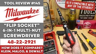 NEW Milwaukee quotFlip Socketquot 48222921  Compare amp Compatibility with KLEIN MALCO amp DEWALT tools [upl. by Ettesyl869]