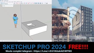 SketchUp 2024 installation  Pas à Pas [upl. by Eisse]