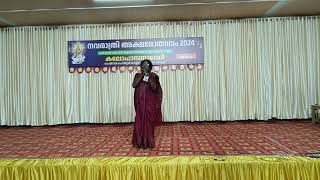 Day 6  Vilasini Velur  Devotional song [upl. by Norbel]