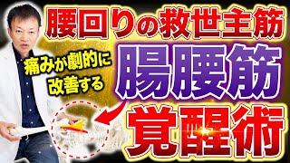 【コレができると世界が変わります】←腰痛・股関節痛に悩む人は全員やってください！坐骨神経痛・便秘・婦人科系疾患まで改善できる覚醒術とは？ [upl. by Enomsed]