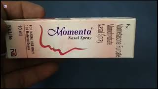 Momenta Nasal Spray  Mometasone Furoate Monohydrate Nasal Spray  Momenta Nasal Spray Uses Benefits [upl. by Atiek327]