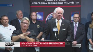 Gov McMaster provides update on state preparations for Tropical Storm Debby [upl. by Camp]